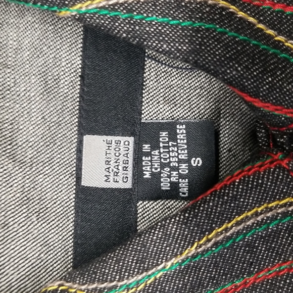 MARITHÉ FRANCOIS GIRBAUD VINTAGE DENIM JACKET - Picture 13 of 16